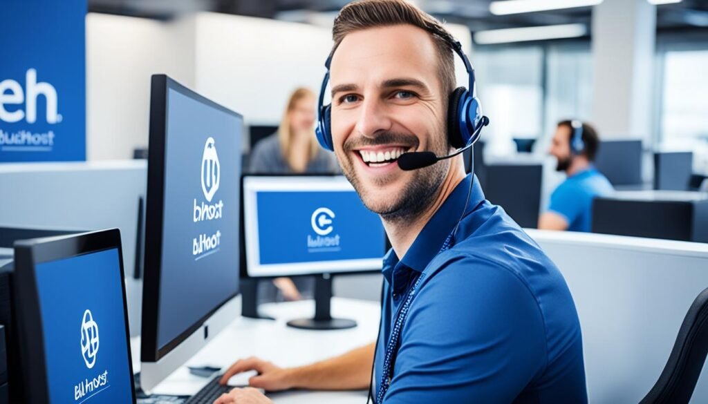 Bluehost Customer Support Image