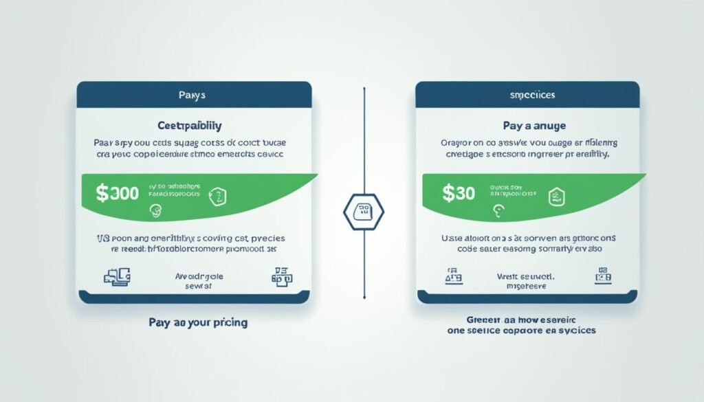 pay-as-you-go pricing