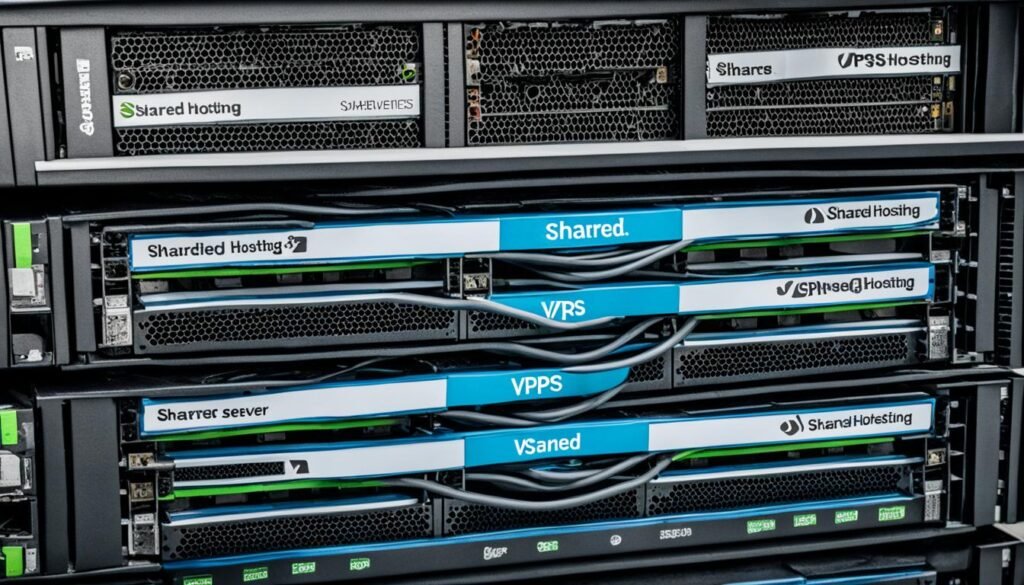 shared hosting vs VPS hosting