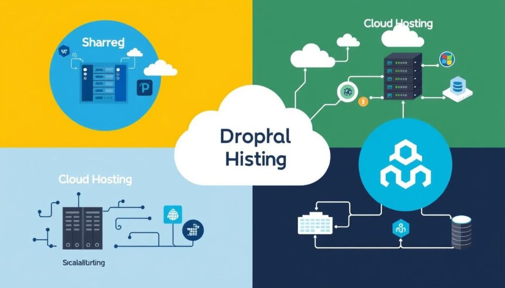 Drupal Hosting Types